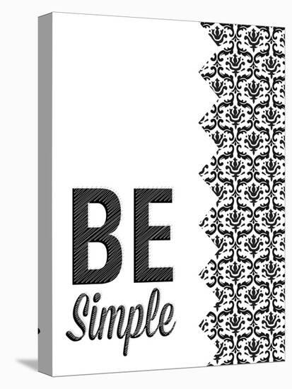 Be Simple Choose Joy I-SD Graphics Studio-Stretched Canvas
