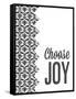 Be Simple Choose Joy II-SD Graphics Studio-Framed Stretched Canvas