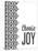 Be Simple Choose Joy II-SD Graphics Studio-Stretched Canvas