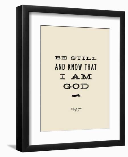 Be Still-Michael Jon Watt-Framed Premium Giclee Print