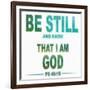 Be Still-Taylor Greene-Framed Art Print