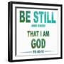 Be Still-Taylor Greene-Framed Art Print