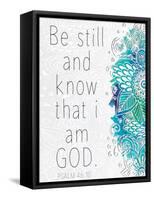 Be Still-Kimberly Allen-Framed Stretched Canvas