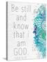 Be Still-Kimberly Allen-Stretched Canvas