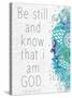 Be Still-Kimberly Allen-Stretched Canvas