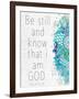 Be Still-Kimberly Allen-Framed Art Print