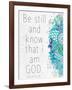 Be Still-Kimberly Allen-Framed Art Print