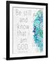 Be Still-Kimberly Allen-Framed Art Print