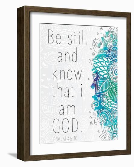 Be Still-Kimberly Allen-Framed Art Print