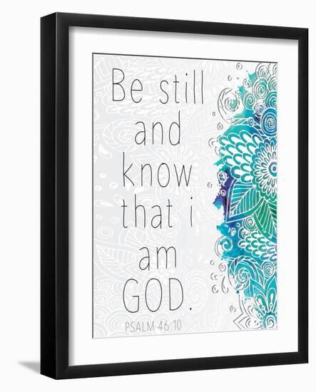 Be Still-Kimberly Allen-Framed Art Print