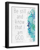 Be Still-Kimberly Allen-Framed Art Print