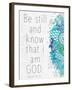 Be Still-Kimberly Allen-Framed Art Print