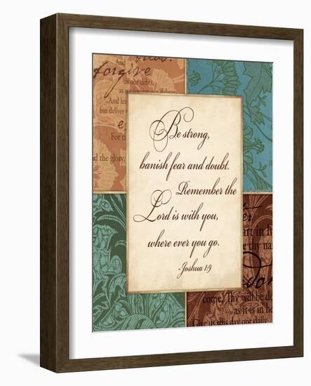 Be Strong-Jace Grey-Framed Art Print