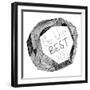 Be the Best You-Virginia Kraljevic-Framed Giclee Print