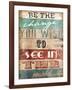 Be The Change-Jace Grey-Framed Art Print