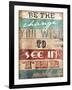 Be The Change-Jace Grey-Framed Art Print