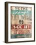 Be The Change-Jace Grey-Framed Art Print