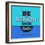 Be the Reason Someone Smiles Today 1-Lorand Okos-Framed Art Print