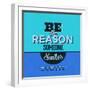 Be the Reason Someone Smiles Today 1-Lorand Okos-Framed Art Print