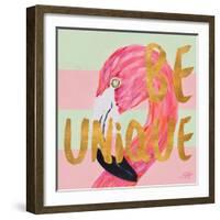 Be Wild and Unique I-Julie DeRice-Framed Art Print