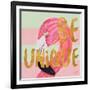 Be Wild and Unique I-Julie DeRice-Framed Art Print
