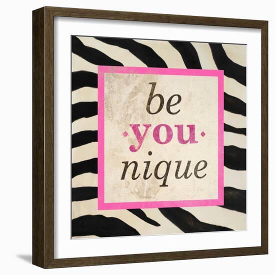 Be-You-Nique-Patricia Pinto-Framed Art Print