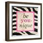 Be-You-Nique-Patricia Pinto-Framed Art Print