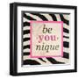 Be-You-Nique-Patricia Pinto-Framed Art Print