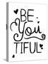 Be You Tiful-Jace Grey-Stretched Canvas