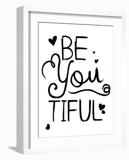 Be You Tiful-Jace Grey-Framed Art Print