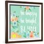 Be You-Bella Dos Santos-Framed Art Print