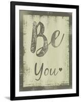 Be You-ALI Chris-Framed Giclee Print