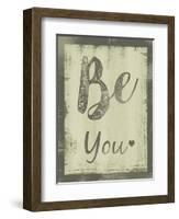 Be You-ALI Chris-Framed Premium Giclee Print