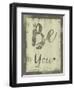 Be You-ALI Chris-Framed Premium Giclee Print