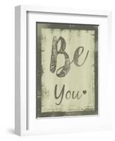 Be You-ALI Chris-Framed Premium Giclee Print