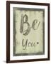 Be You-ALI Chris-Framed Giclee Print