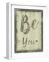 Be You-ALI Chris-Framed Giclee Print