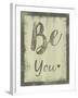 Be You-ALI Chris-Framed Giclee Print