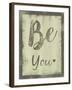 Be You-ALI Chris-Framed Giclee Print