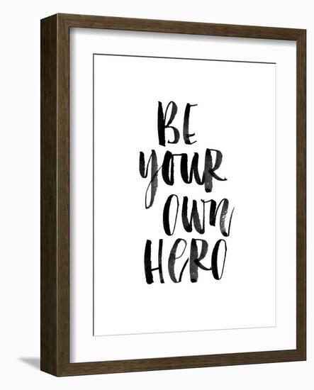 Be Your Own Hero-Brett Wilson-Framed Art Print