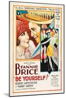 Be Yourself!, 1930-null-Mounted Giclee Print