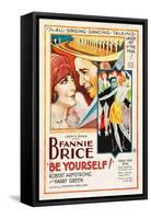 Be Yourself!, 1930-null-Framed Stretched Canvas