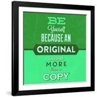 Be Yourself 1-Lorand Okos-Framed Art Print