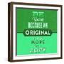 Be Yourself 1-Lorand Okos-Framed Art Print