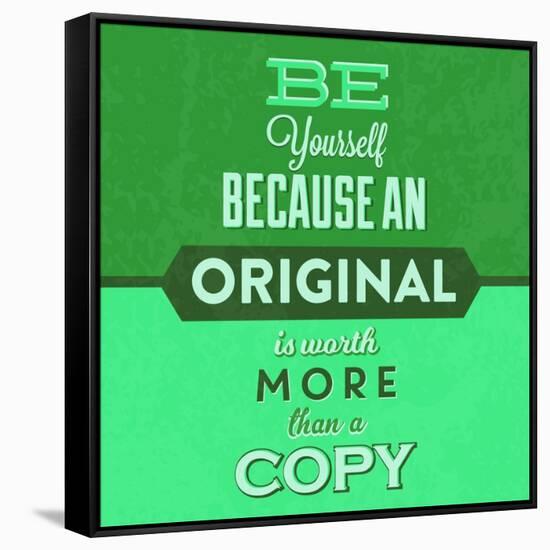 Be Yourself 1-Lorand Okos-Framed Stretched Canvas