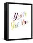 Be Yourself II-Grace Popp-Framed Stretched Canvas