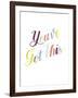 Be Yourself II-Grace Popp-Framed Art Print