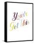 Be Yourself II-Grace Popp-Framed Stretched Canvas