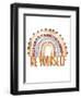 Be Yourself Rainbow-Kimberly Allen-Framed Art Print