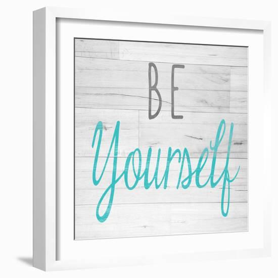 Be Yourself Square-SD Graphics Studio-Framed Premium Giclee Print